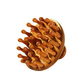 New Sandalwood Disc Wooden Scalp Massage Wide Round Tip Tooth Scalp Comb Scalp Tool Wet Dry Hair Massage Comb AMS06