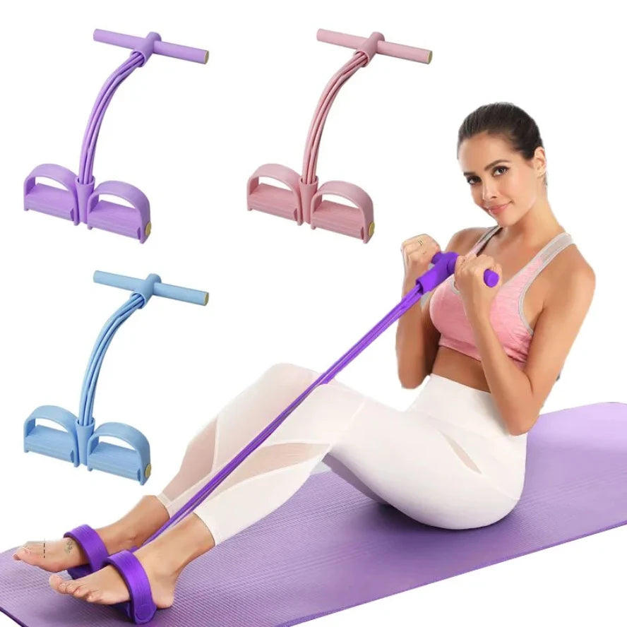 6-Tube Resistance Band set for full body workout